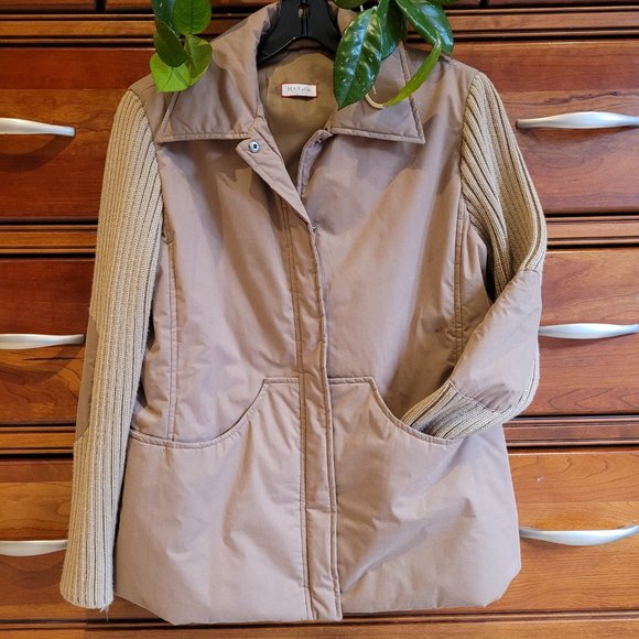 NWOT Max & Co. Tan Coat jacket size 40 (US 6) - Picture 4 of 6